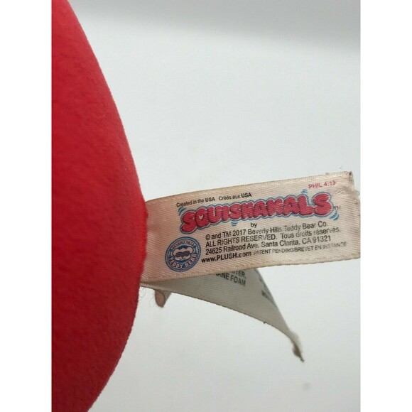 Squishamals Lainey Ladybug 8” Plush Red Stuffed Animal Toy Hearts Squishy Soft - Picture 6 of 7